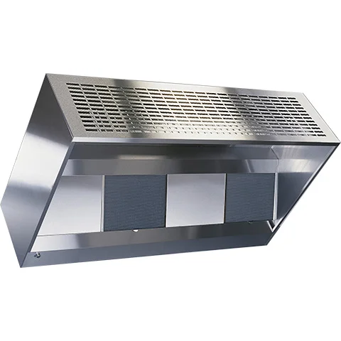 Hotte double flux extraction et compensation